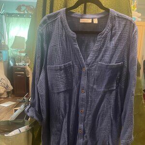 Susan Graver  Shirt Size 2x